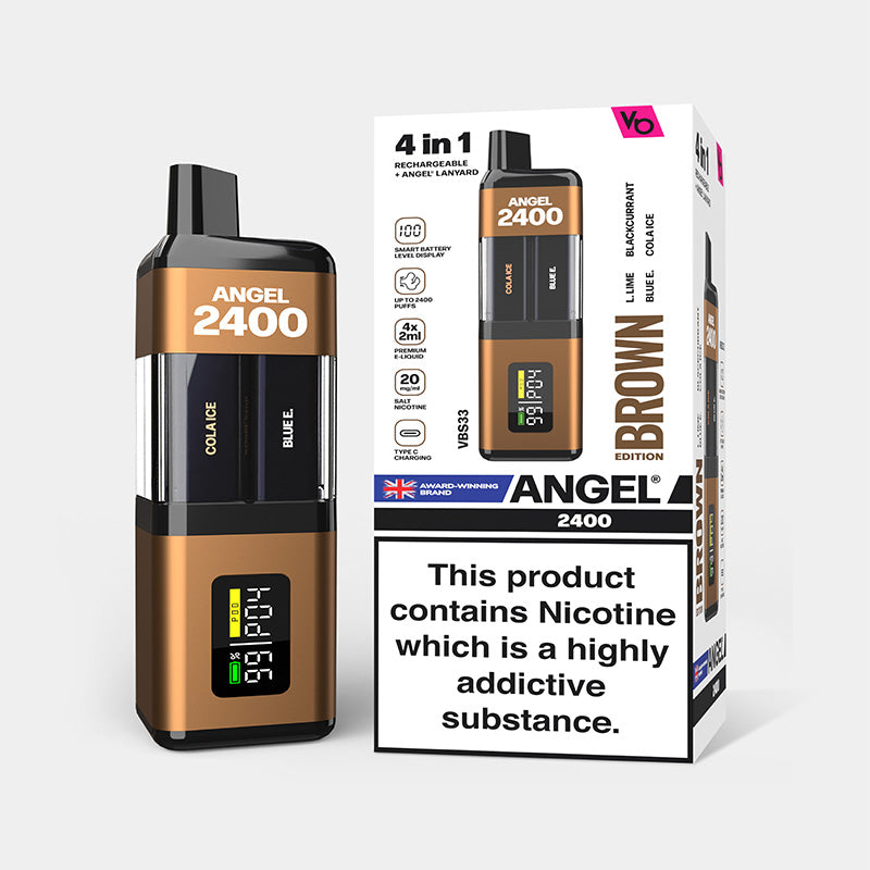Vapes Bars Angel 2400 4in1 Pod Kit (Box of 5)