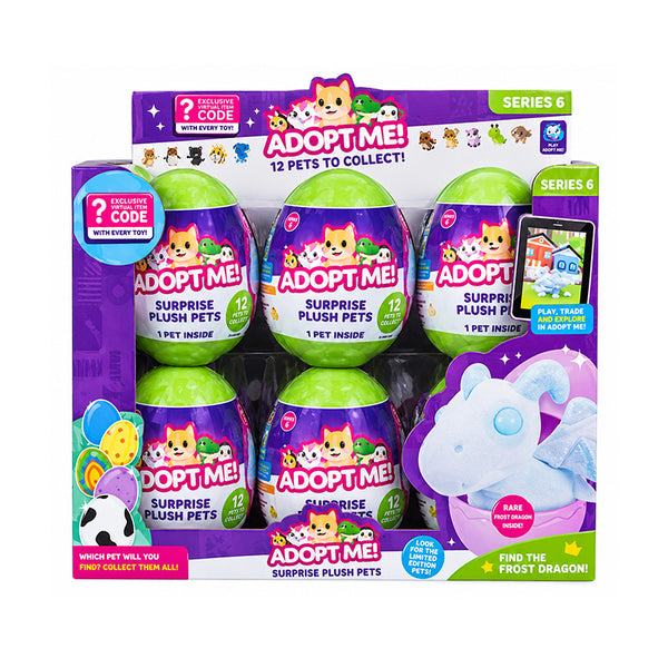 Adopt Me! - Surprise Plush Pets Series 6 Blind Box 250g RRP £7.99