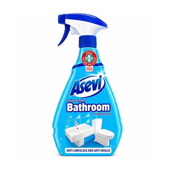 Asevi Bathroom Spray 720ml RRP £2.99 (Pack of 12)