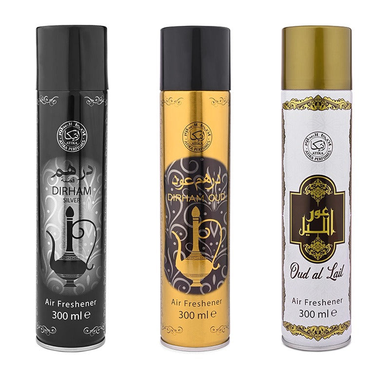 Atika Perfumes Air Freshener 300ml (Box of 12)