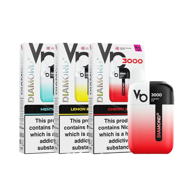 Vapes Bars Diamond 3000 Prefilled Pod Kit (Box of 5)