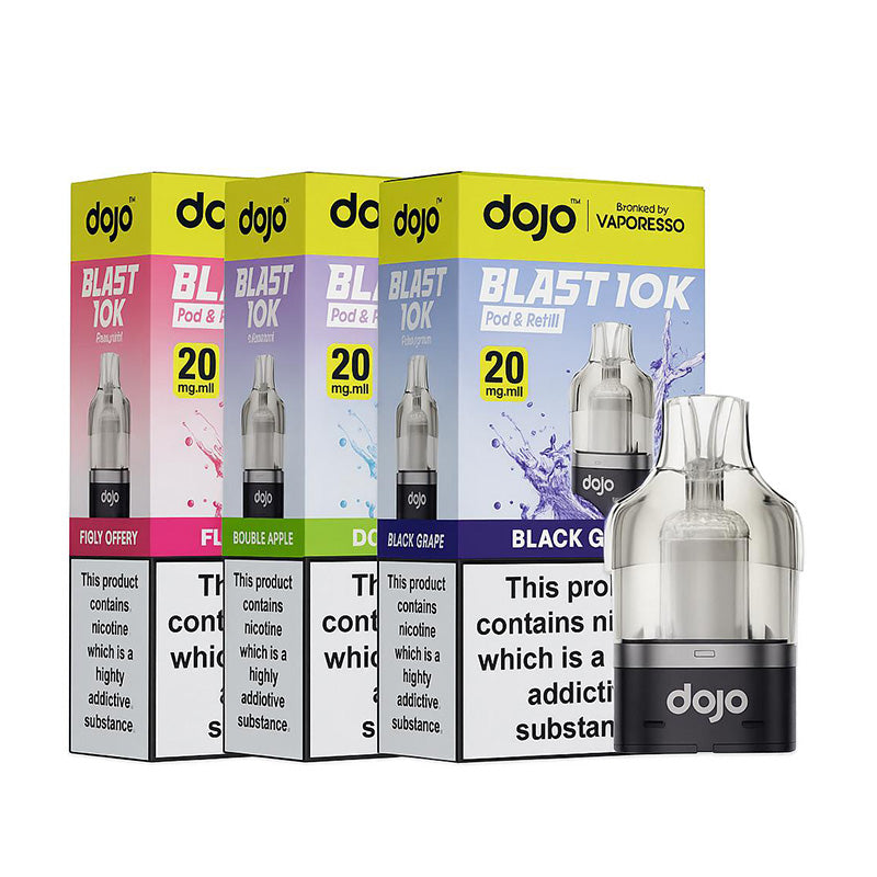 Dojo Blast 10K Replacement Pods (Box of 5)