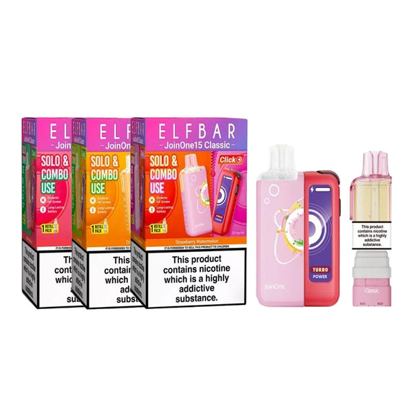 Elf Bar JoinOne 15K Classic Prefilled Pod Kit (Box of 5)