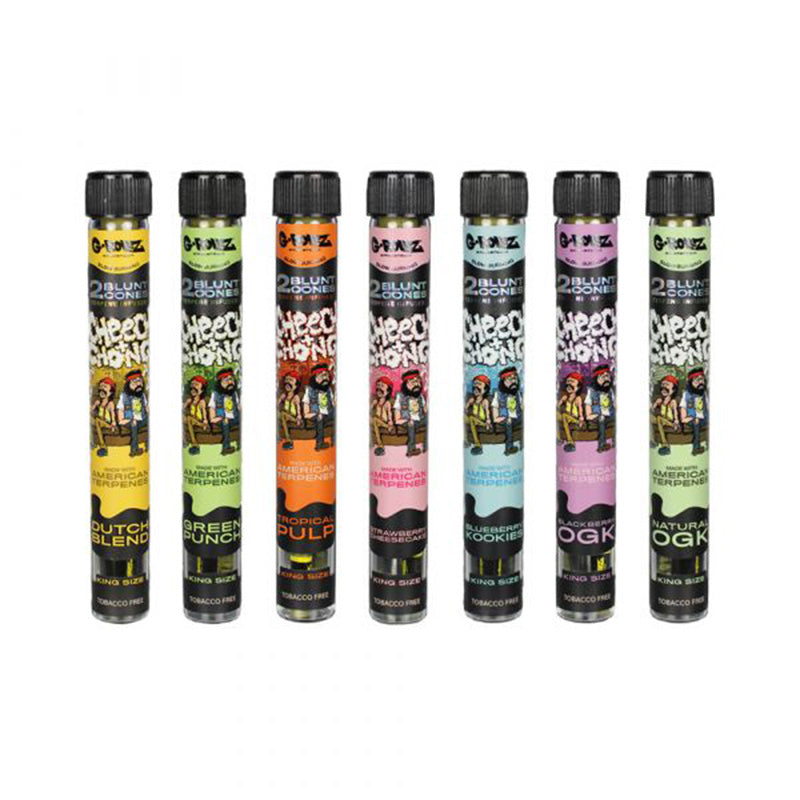 G-Rollz Cheech & Chong Pre-Rolled Kingsize Cones (Box Of 12) Wholesale UK Palmyra Vapes G-Rollz Cheech & Chong Pre-Rolled Kingsize Cones (Box Of 12) Wholesale UK Palmyra Vapes