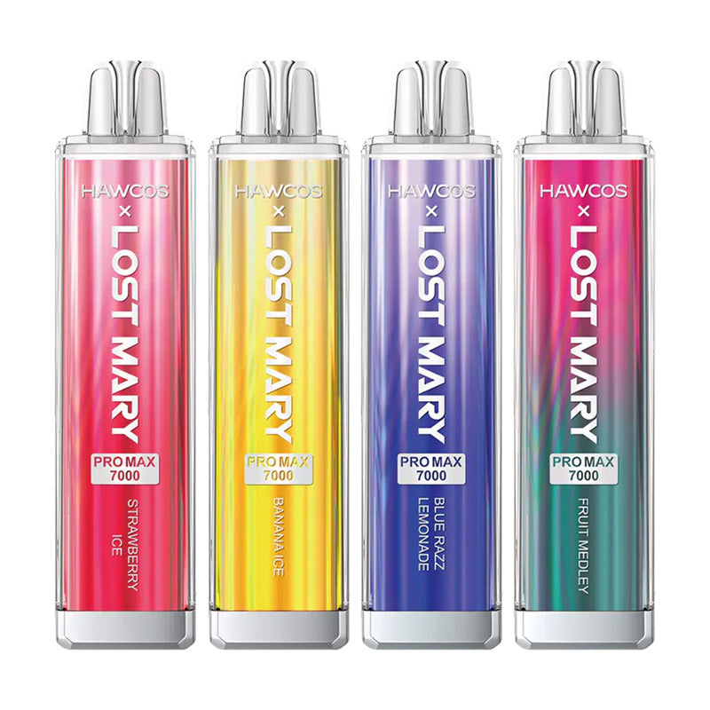 HAWCOS x Lost Mary Pro Max 7000 Rechargeable Vape Kit (Box of 5)