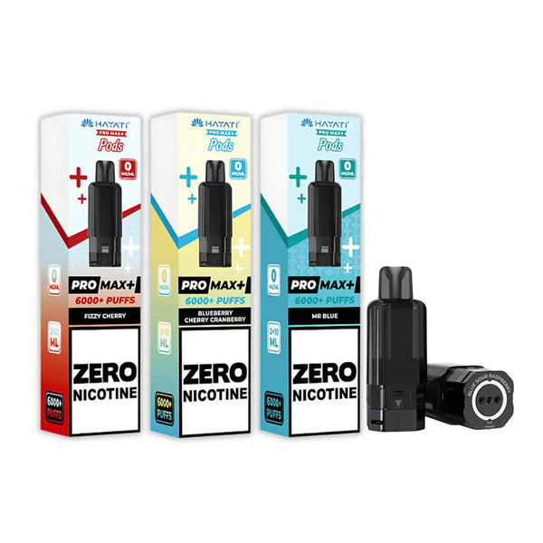 Hayati Pro Max+ 6000 Replacement Pods 0mg (Box of 5)