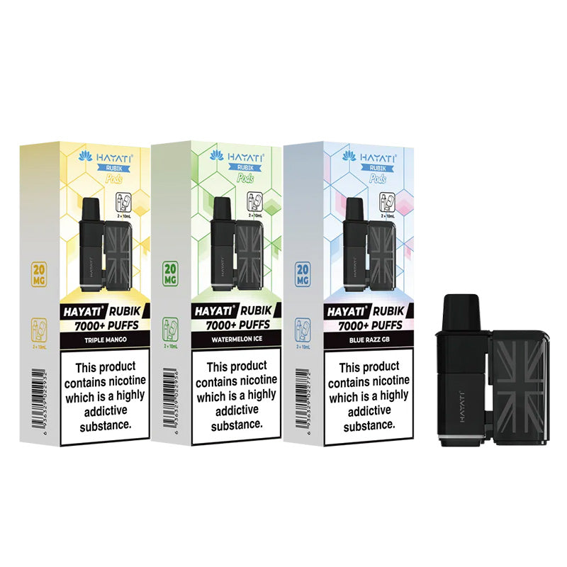 Hayati Rubik 7000 Prefilled Pods (Box of 5)