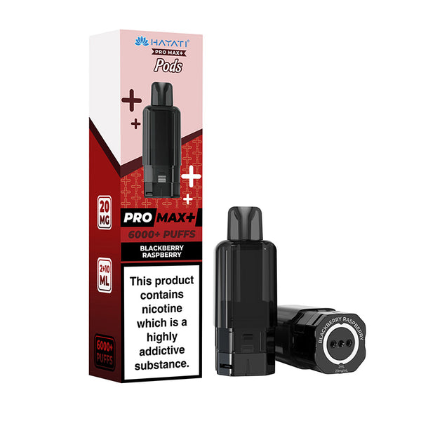 Hayati Pro Max+ 6000 Replacement Pods (Box of 5)