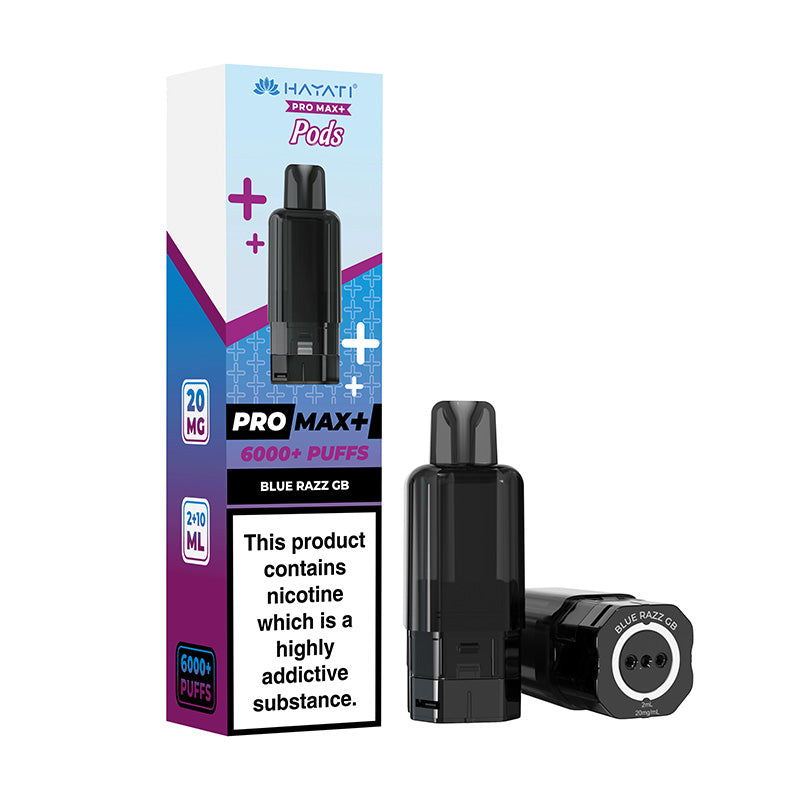 Hayati Pro Max+ 6000 Replacement Pods (Box of 5)