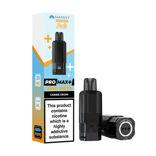 Hayati Pro Max+ 6000 Replacement Pods (Box of 5)