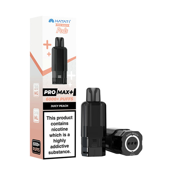 Hayati Pro Max+ 6000 Replacement Pods (Box of 5)
