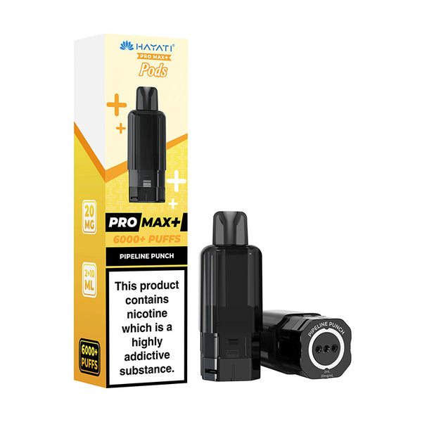 Hayati Pro Max+ 6000 Replacement Pods (Box of 5)