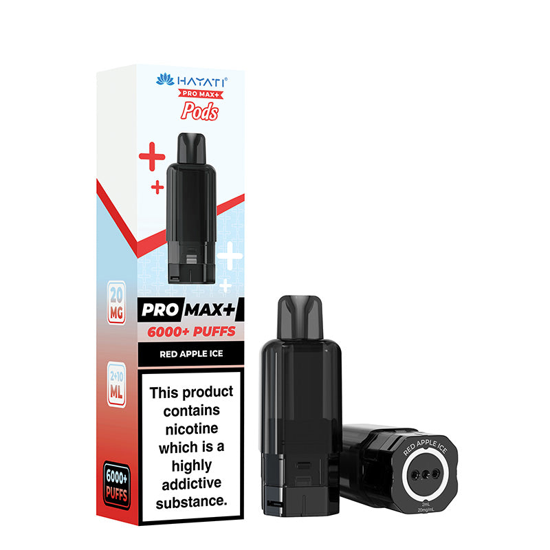 Hayati Pro Max+ 6000 Replacement Pods (Box of 5)