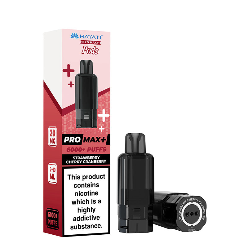 Hayati Pro Max+ 6000 Replacement Pods (Box of 5)
