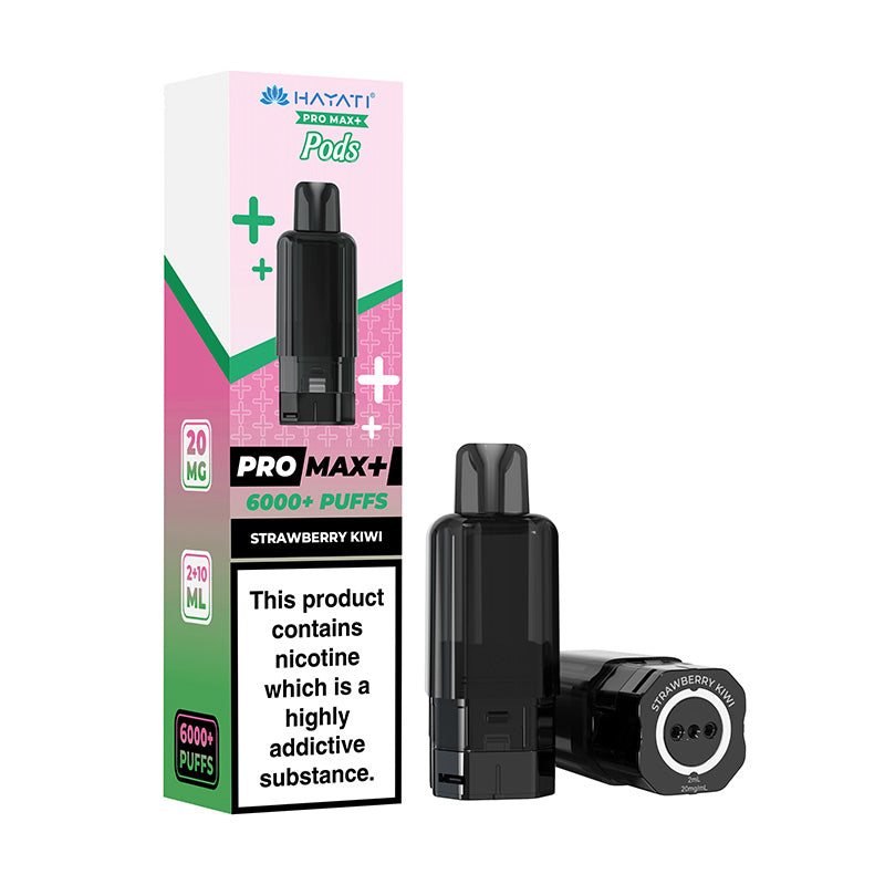 Hayati Pro Max+ 6000 Replacement Pods (Box of 5)