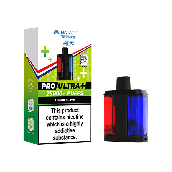 Hayati Pro Ultra+ 25K Replacement Pods (Box of 5)