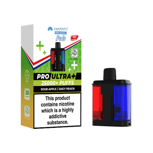 Hayati Pro Ultra+ 25K Replacement Pods (Box of 5)