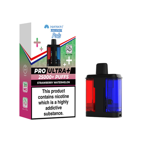 Hayati Pro Ultra+ 25K Replacement Pods (Box of 5)