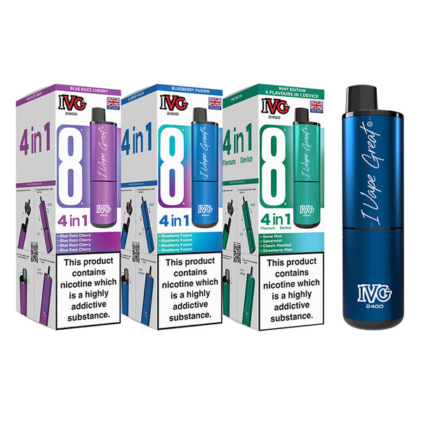 IVG 2400 Rechargeable Vape Kit (Box of 5)