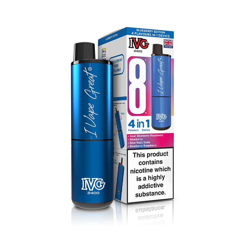 IVG 2400 Rechargeable Vape Kit (Box of 5)