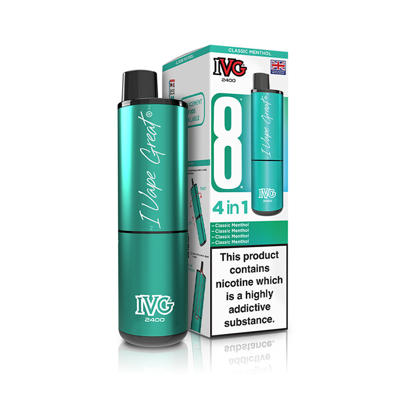 IVG 2400 Rechargeable Vape Kit (Box of 5)