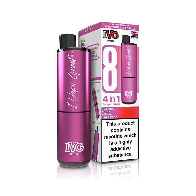 IVG 2400 Rechargeable Vape Kit (Box of 5)