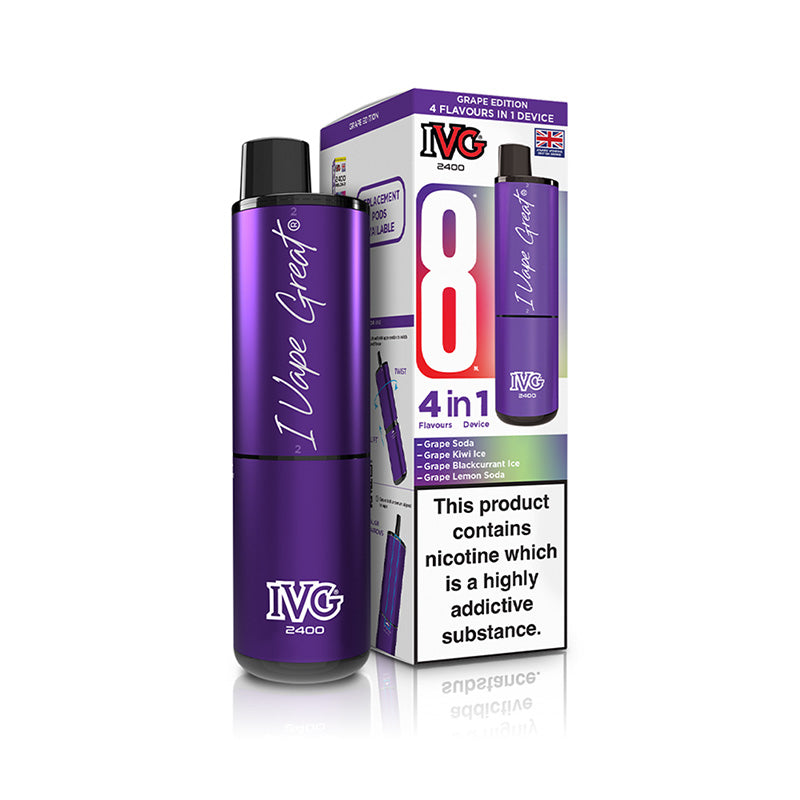 IVG 2400 Rechargeable Vape Kit (Box of 5)