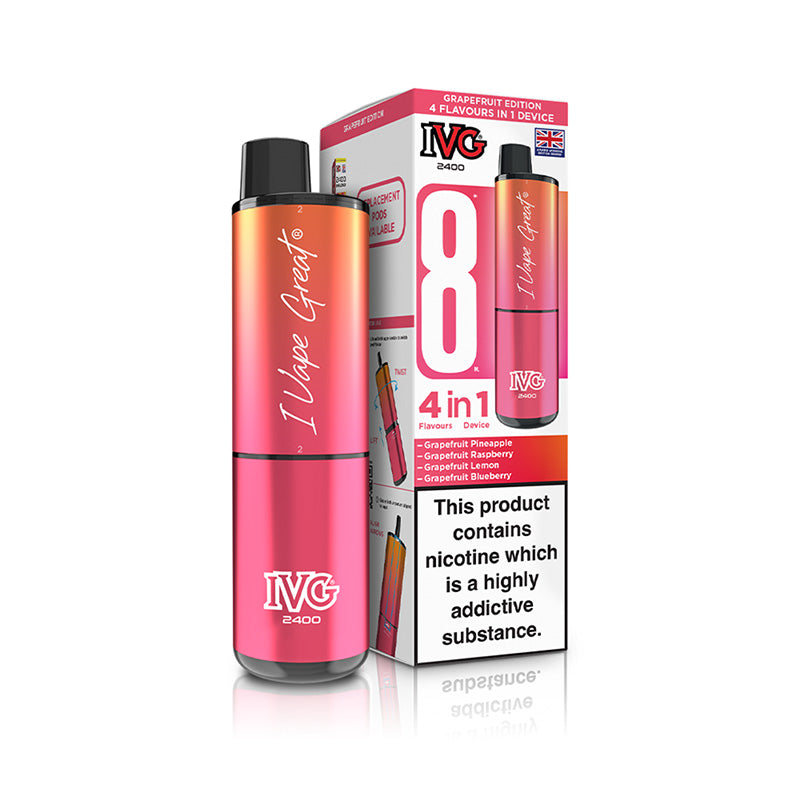IVG 2400 Rechargeable Vape Kit (Box of 5)