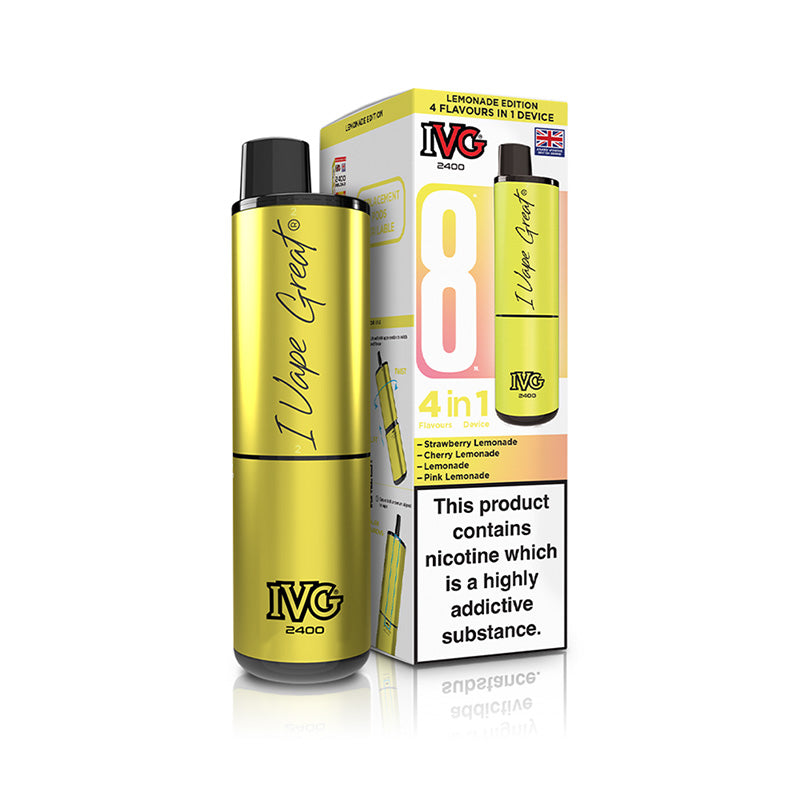 IVG 2400 Rechargeable Vape Kit (Box of 5)