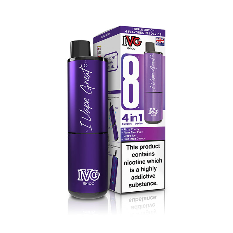 IVG 2400 Rechargeable Vape Kit (Box of 5)