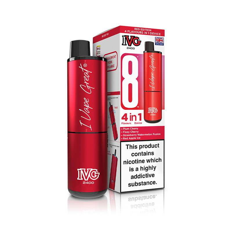 IVG 2400 Rechargeable Vape Kit (Box of 5)