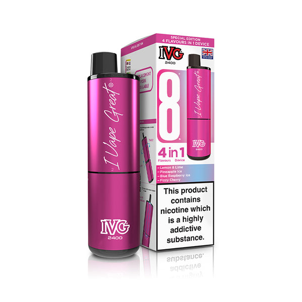 IVG 2400 Rechargeable Vape Kit (Box of 5)