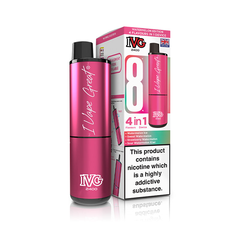 IVG 2400 Rechargeable Vape Kit (Box of 5)