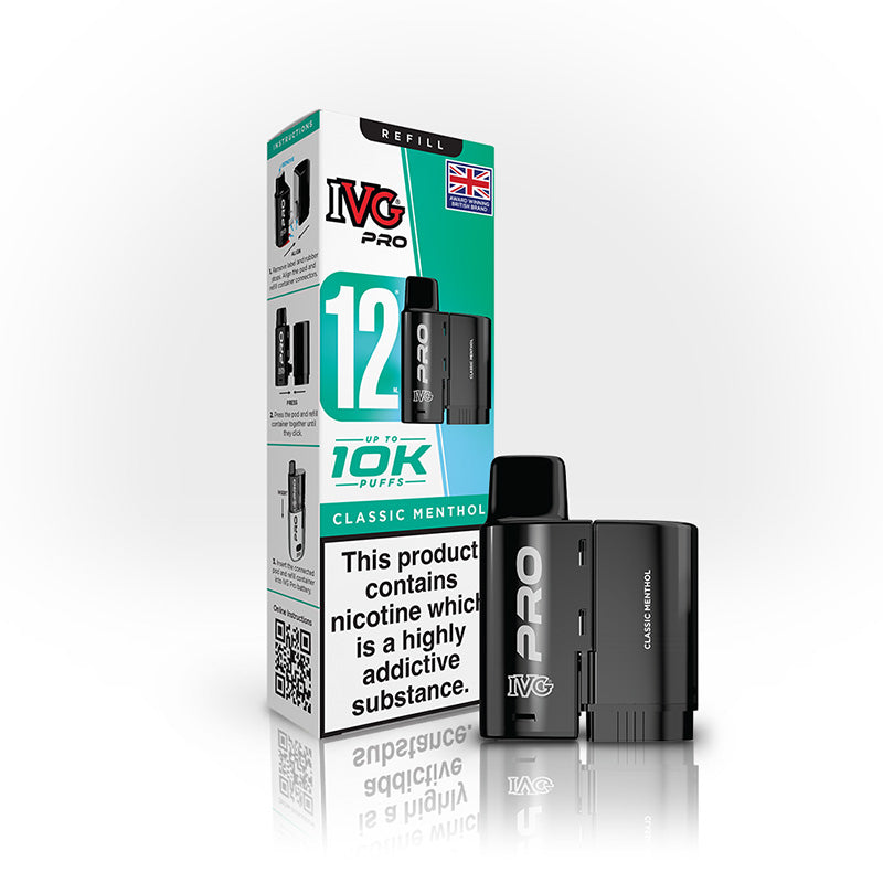 IVG Pro 12 Replacement Pods (Box of 5)