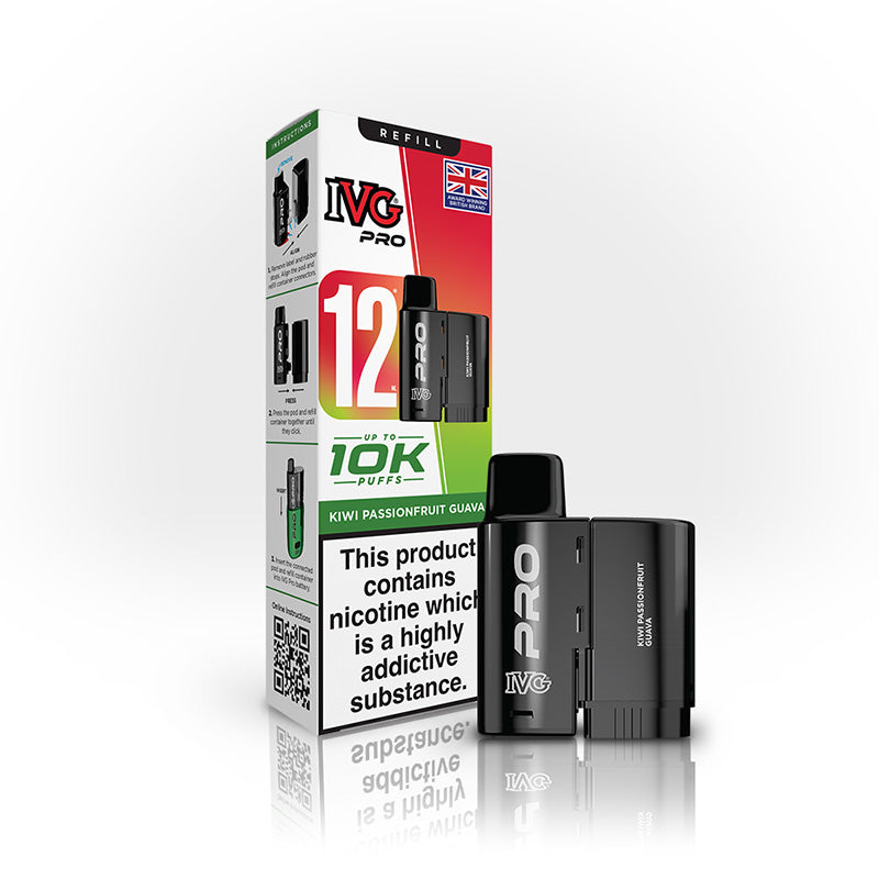 IVG Pro 12 Replacement Pods (Box of 5)