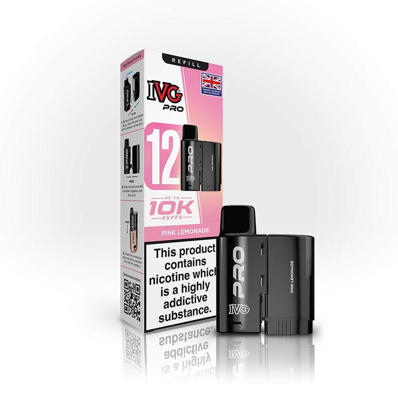 IVG Pro 12 Replacement Pods (Box of 5)
