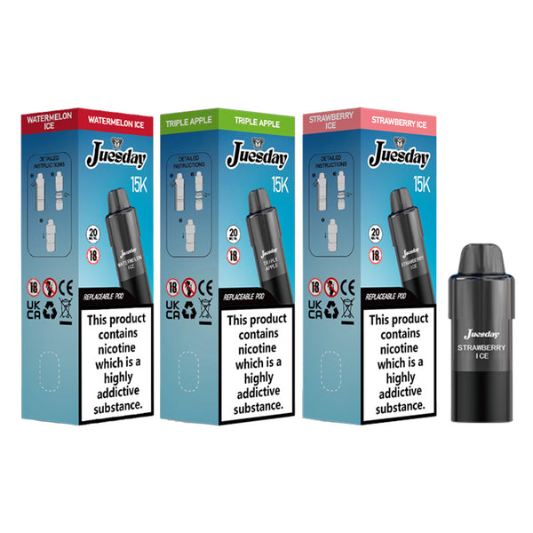 Juesday 15K Prefilled Refill Pods (Box of 10)