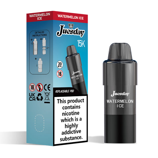 Juesday 15K Prefilled Refill Pods (Box of 10)