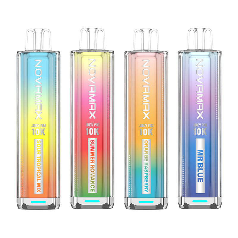 Juicy Pod Novomax 10k Prefilled Pod Kit (Box of 5)