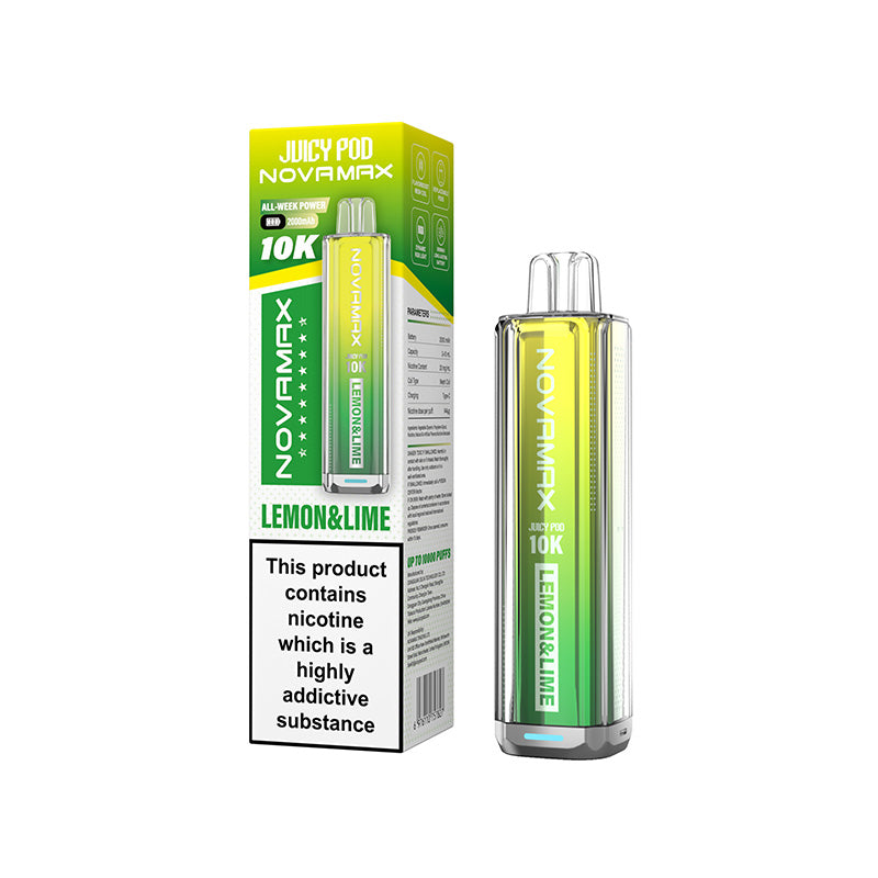 Juicy Pod Novomax 10k Prefilled Pod Kit (Box of 5)