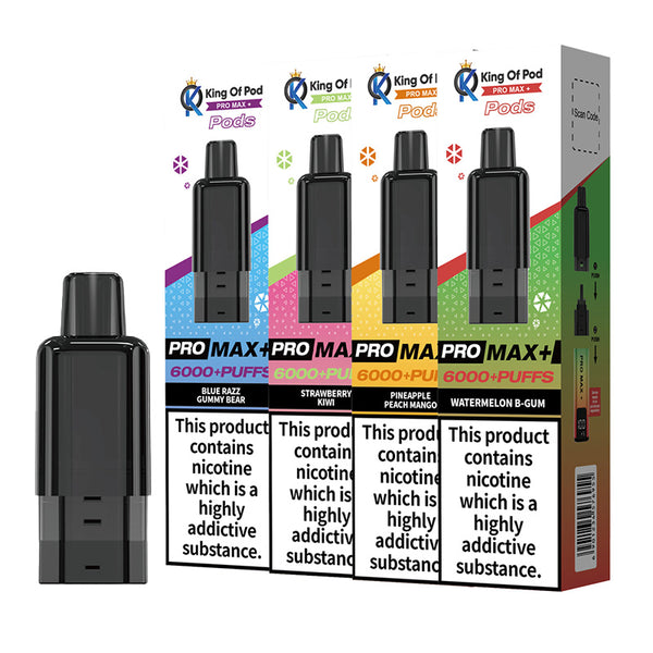 King of Pod Pro Max Plus Refill Pods (Box of 5)