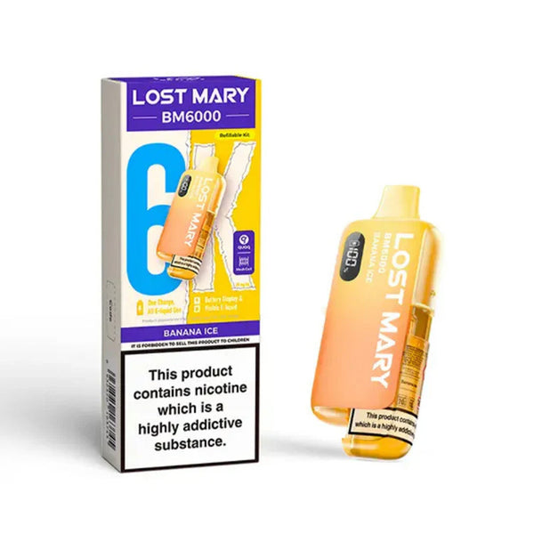 Lost Mary BM6000 Rechargeable Vape Kit (Box of 5)
