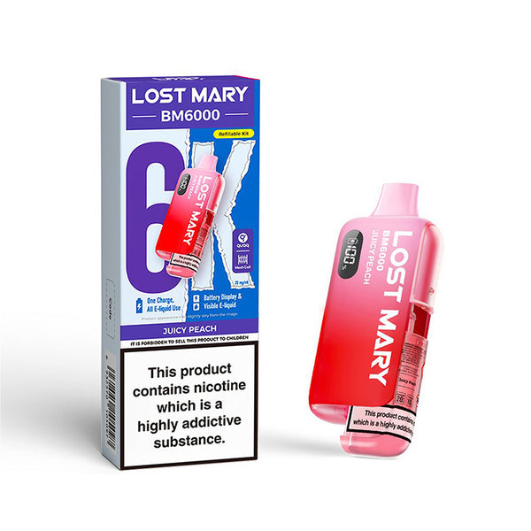 Lost Mary BM6000 Rechargeable Vape Kit (Box of 5)
