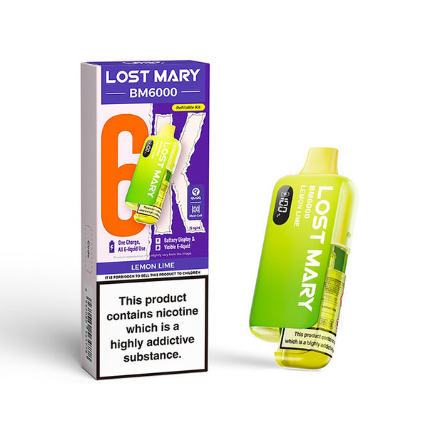 Lost Mary BM6000 Rechargeable Vape Kit (Box of 5)