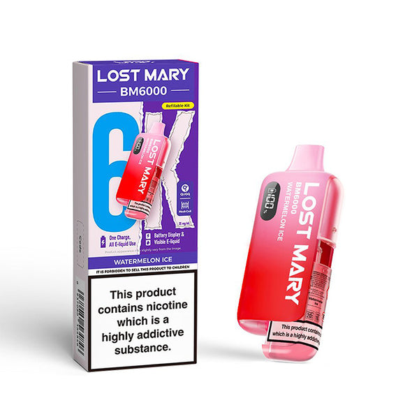 Lost Mary BM6000 Rechargeable Vape Kit (Box of 5)