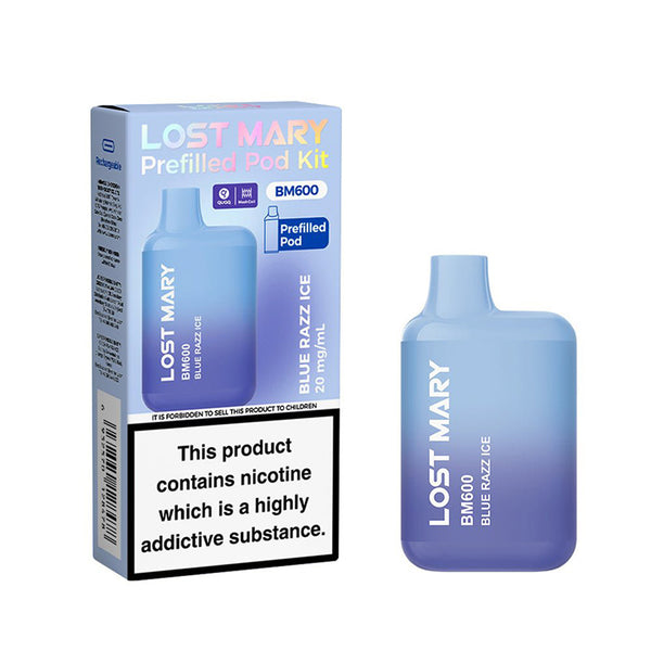 Lost Mary BM600 Rechargeable Prefilled Pod Kit (Box of 10)