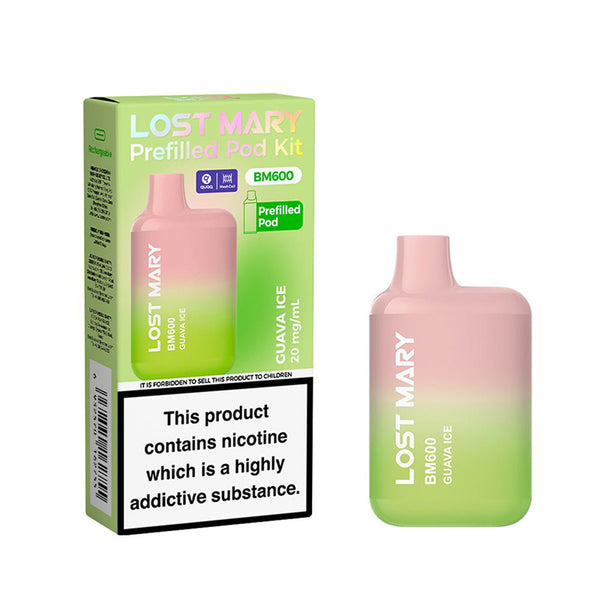 Lost Mary BM600 Rechargeable Prefilled Pod Kit (Box of 10)