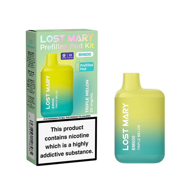 Lost Mary BM600 Rechargeable Prefilled Pod Kit (Box of 10)