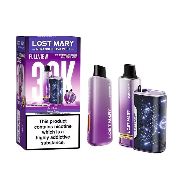 Lost Mary Nera Full View Pod Kit 30K (Box of 5)