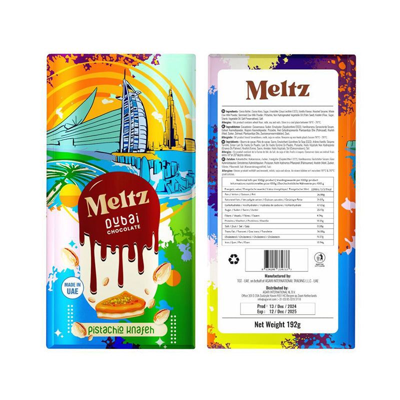 Meltz Dubai Chocolate 192g